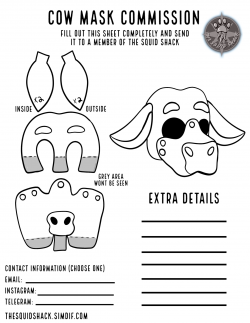 Cow template