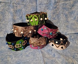 Punk scrap bracelets: $10