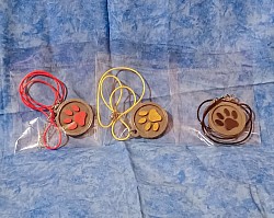 Paw necklace: $8