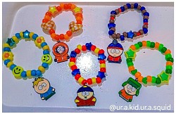 South Park kandi bracelets (Singles)